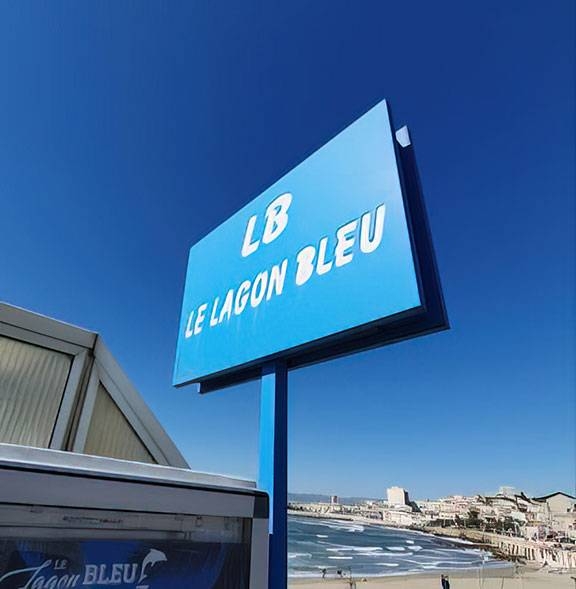 Le Lagon Bleu - Restaurant Plage Marseille